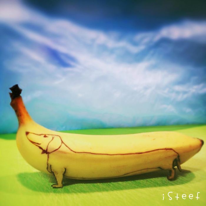 Így lesz a banánból műalkotás - galéria