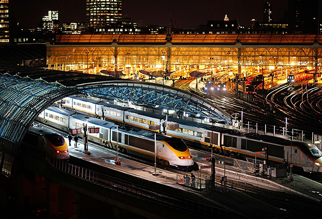 A Csalagúton közlekedő Eurostar londoni állomása