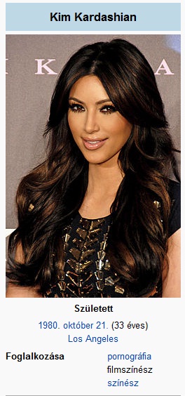 10 ok, amiért Kim Kardashian híres