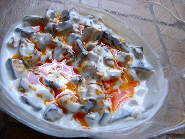 Joghurtos padlizsánsaláta, ahogy a törökök adják