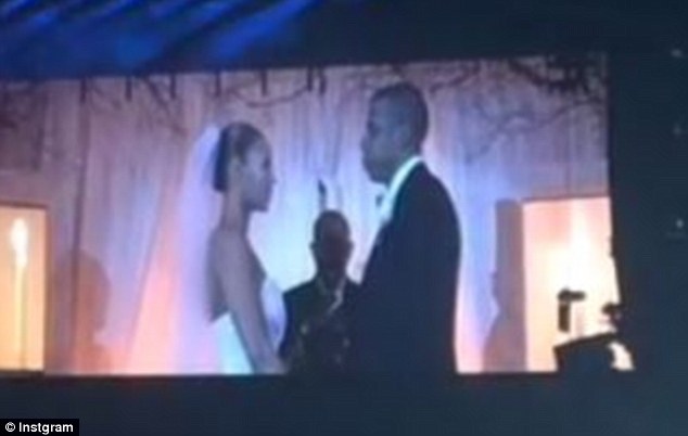 Az első fotó: ilyen volt Beyoncé esküvője