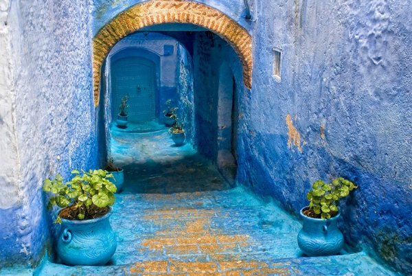 Ennél kékebb nincs - elképesztő fotók Marokkóról