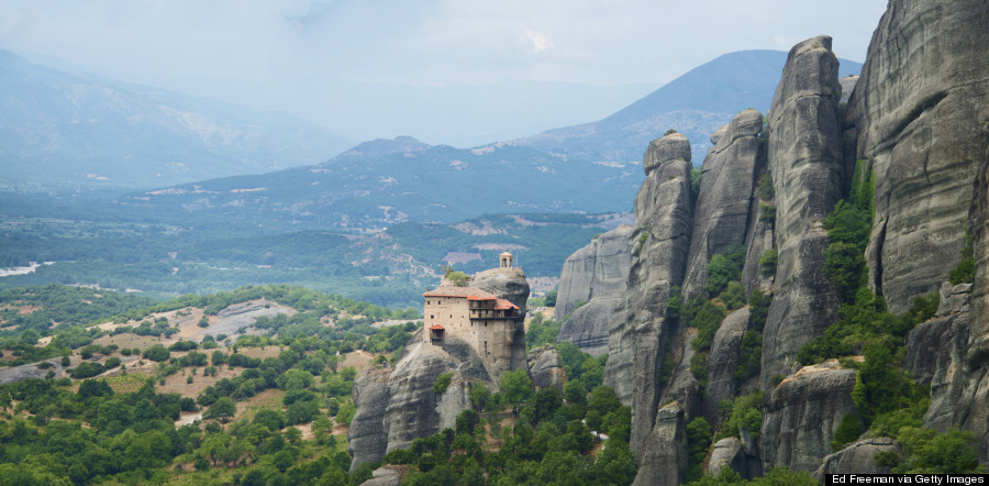 Égben lebegő kolostorok: a görög Meteorák