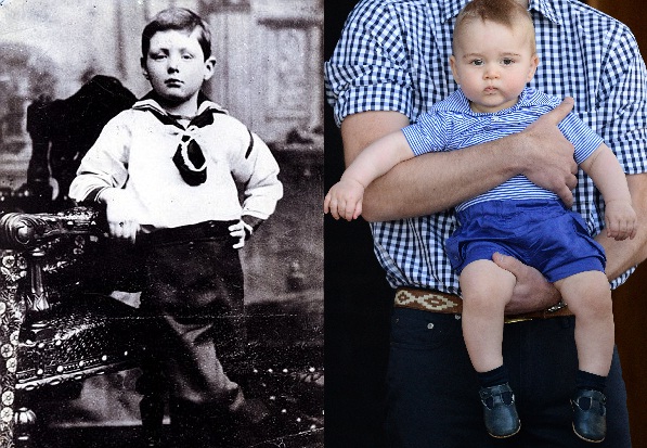 Winston Churchill és György herceg