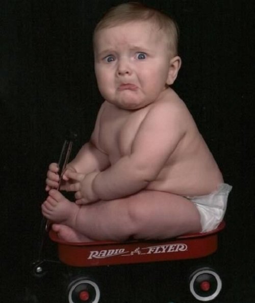 Nem mindig a babák a legjobb fotómodellek - vicces-szörnyű képek kicsikről