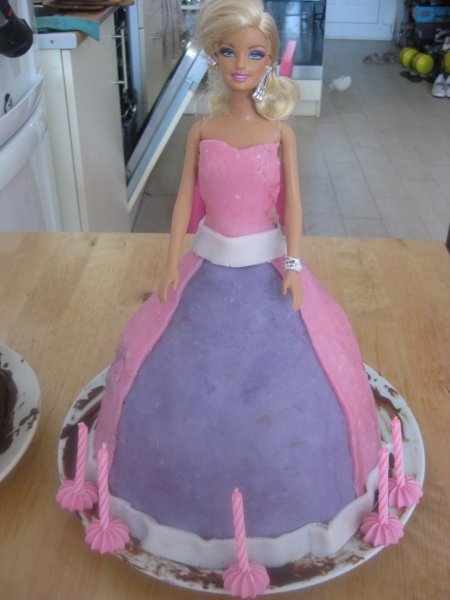 Egészséges Barbie-torta