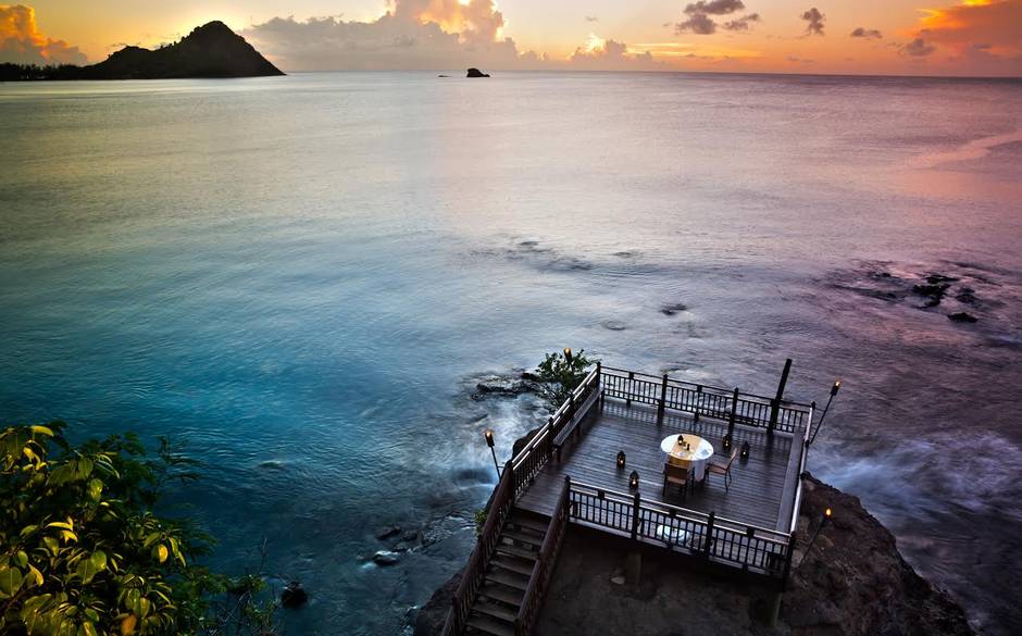 St Lucia - a világ szerintünk legromantikusabb vacsorázóhelye