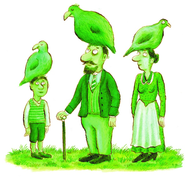 Napi mese: Apa zöld emberekről mesél