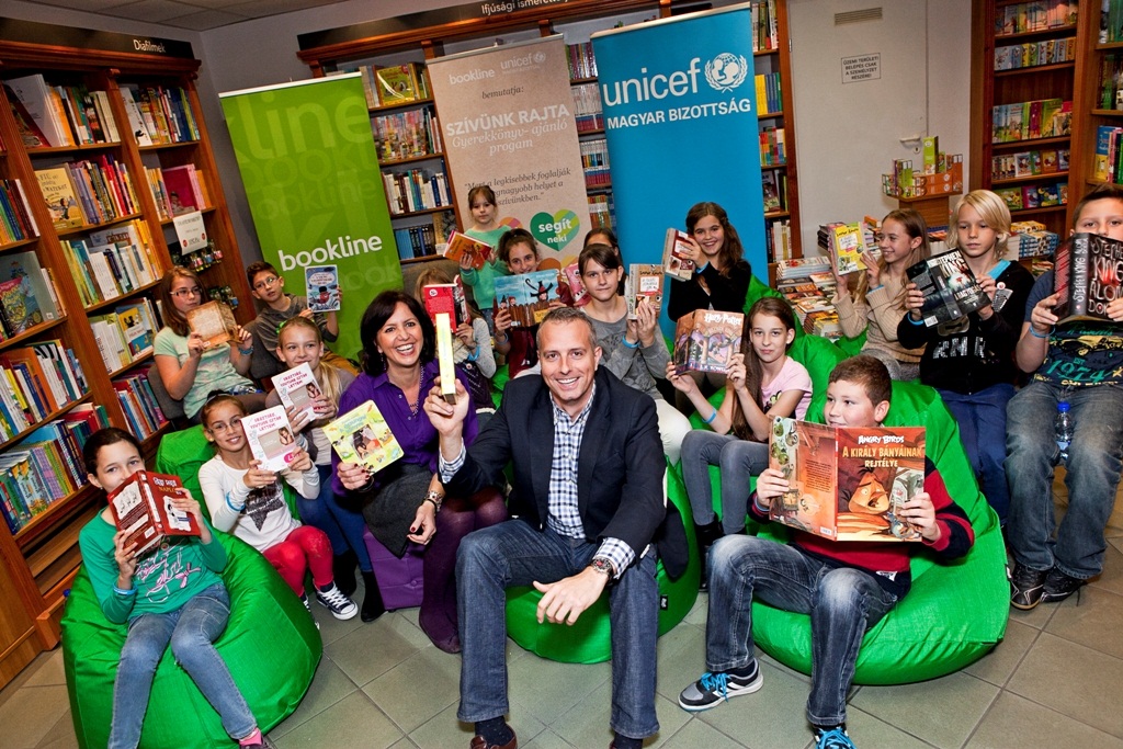 Ezeket a könyveket add a gyerek kezébe! - Az UNICEF és a Bookline könyvajánló-programja segít választani