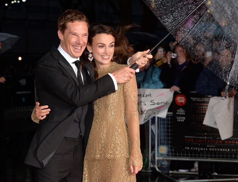 Benedict Cumberbatch és Keira Knightley
