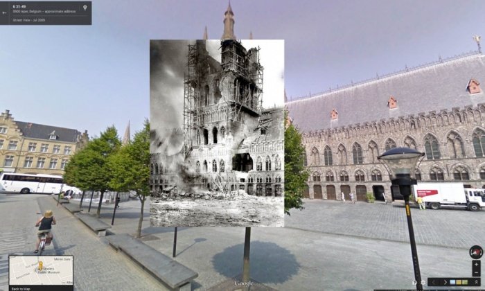 A Google Street View visszavisz az első világháborúba