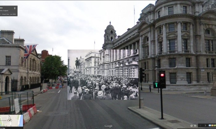 A Google Street View visszavisz az első világháborúba