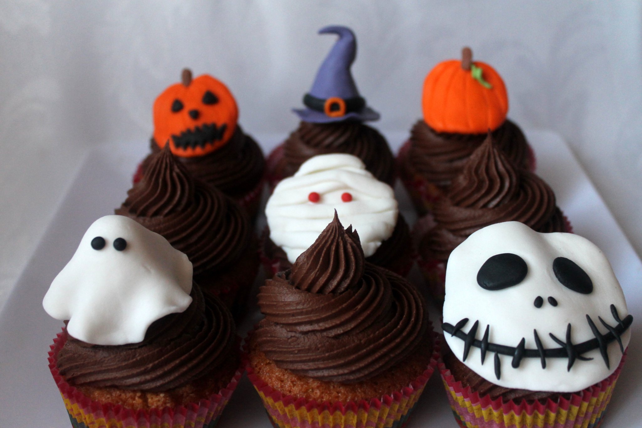 Muffinok halloweenre - ezek félelmetesek!