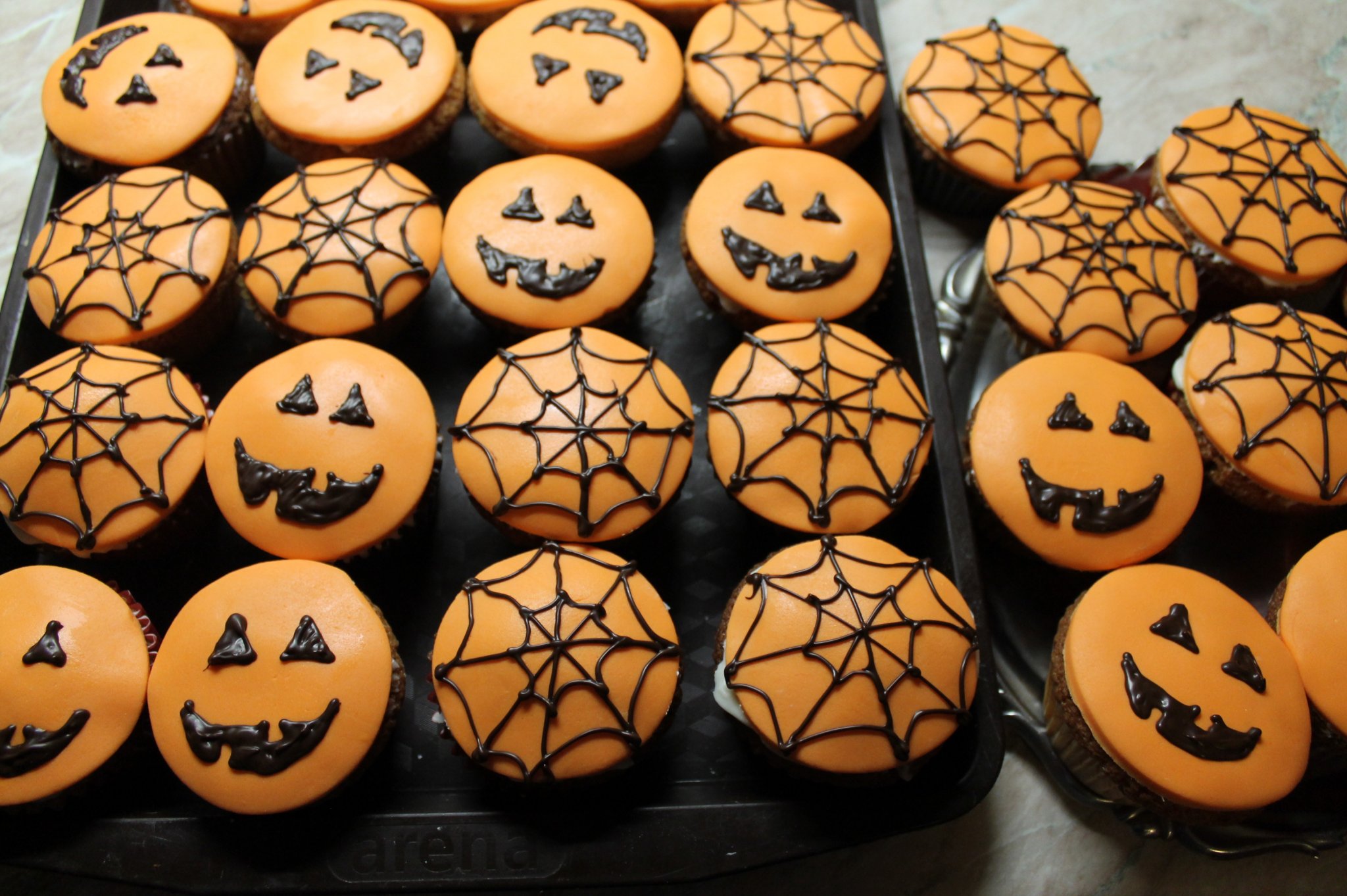 Muffinok halloweenre - ezek félelmetesek!