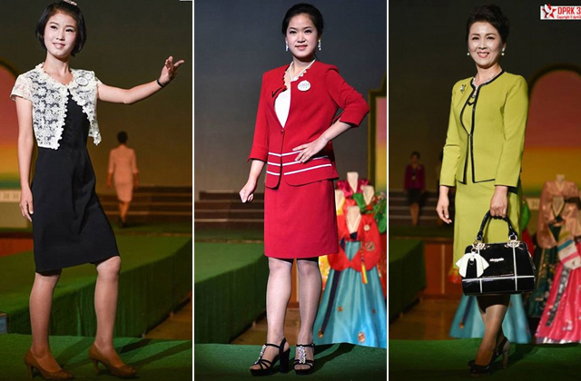 Ilyen egy divatbemutató Ékszak-Koreában - fotók