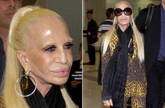 Donatella Versace egyre ijesztőbben néz ki - fotók