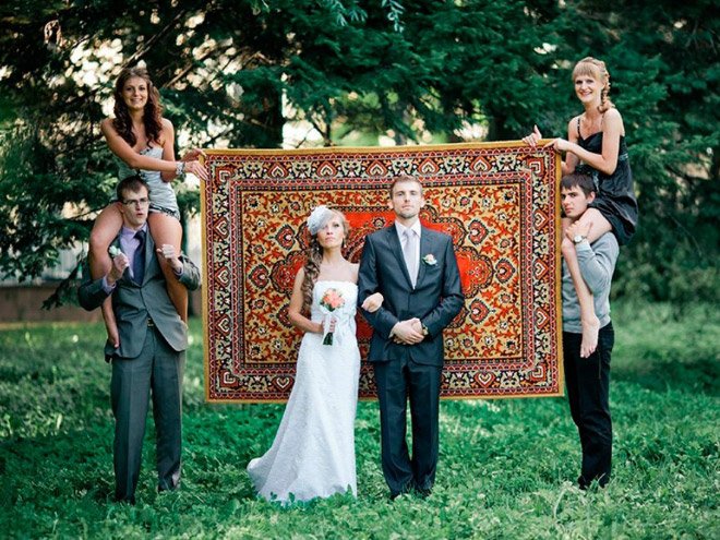 Esküvői fotók, amikre nincs magyarázat