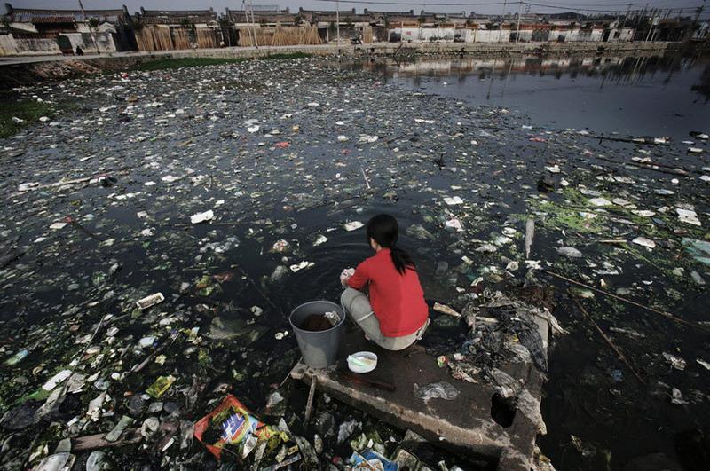 Szomorú képek a kínai környezetszennyezésről