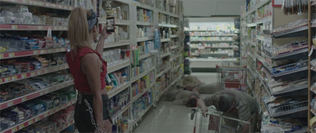 Ingyen bevásárlás egy zombis rövidfilmben