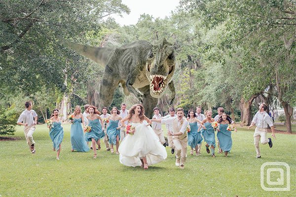 Őrült esküvői fotózások elrettentő példaként