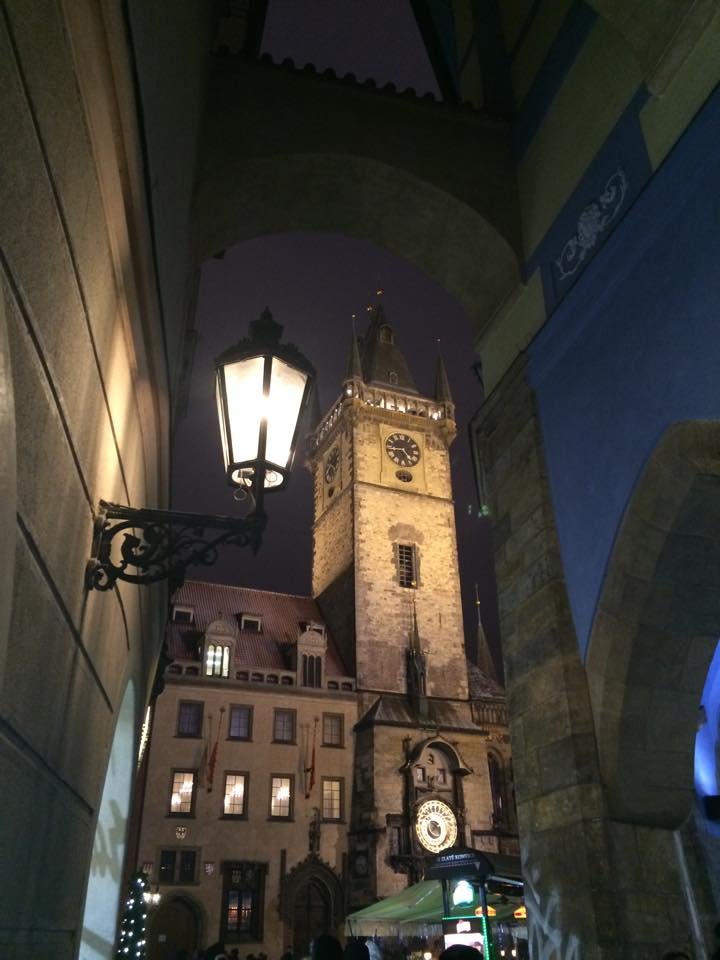 Csodás esti fények Prágából! 