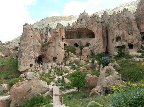 Cappadocia Cave Dwellings, Urgup, Törökország