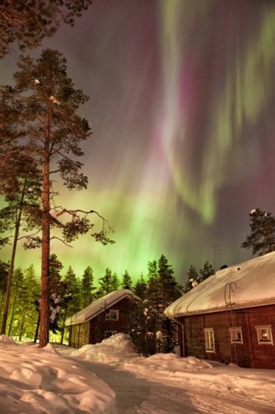 Lélegzetelállító fotók: sarki fény Svédországban