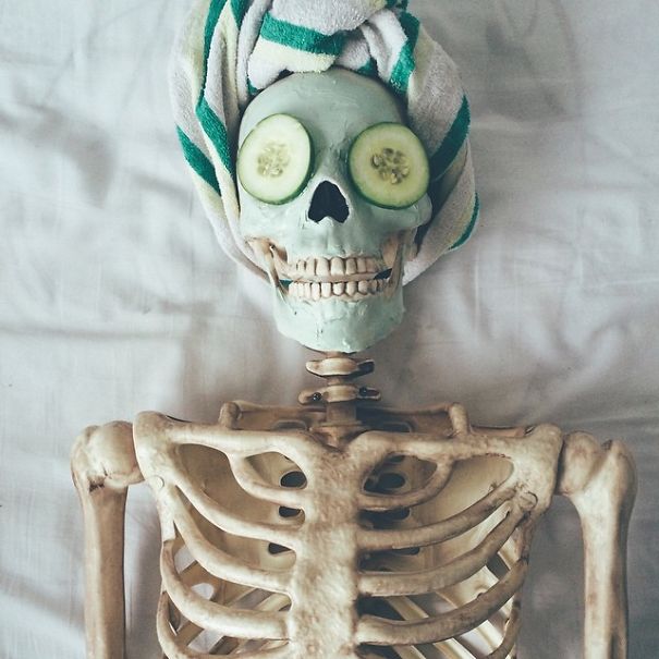 Ismerd meg a csontvázat, akinek saját Instagram-oldala van!
