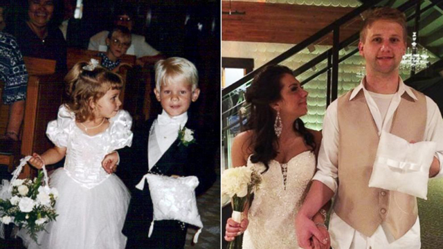 Gyerekként egy esküvőn találkoztak, 20 évvel később összeházasodtak