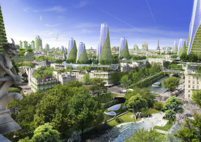 Ilyen lesz Párizs 2050-ben