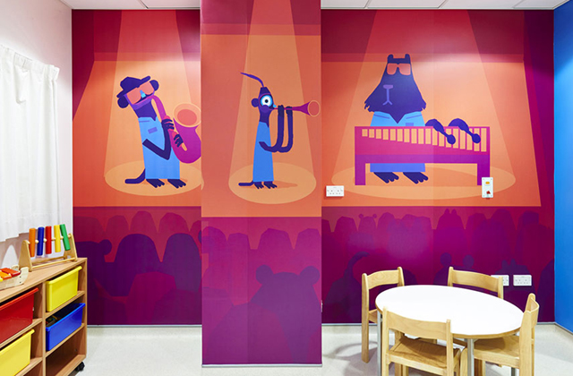 Művészek dekorálták ki a gyerekkórházat - fotók