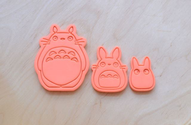 Totoro - A varázserdő kekszformák