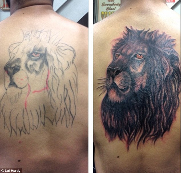 Félresikerült tetoválásokat javít ki a művész - előtte-utána fotók