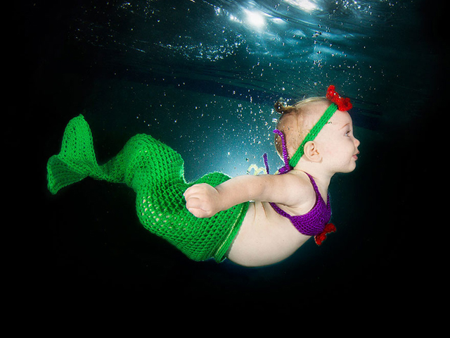 Tündéri fotók: babák a víz alatt