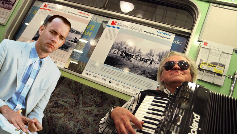 Tom Hanks bevette Budapestet - fotóriport