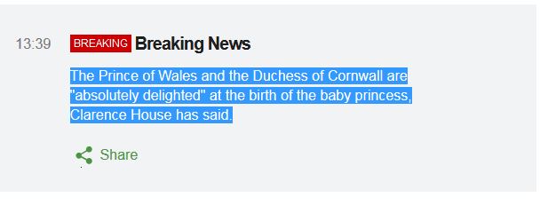 Kislány: megszületett Katalin hercegnő második gyermeke - percről percre
