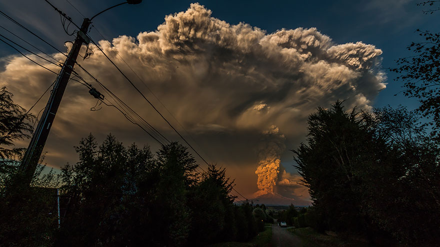 15 lélegzetelállító fotó chilei vulkán kitörésről