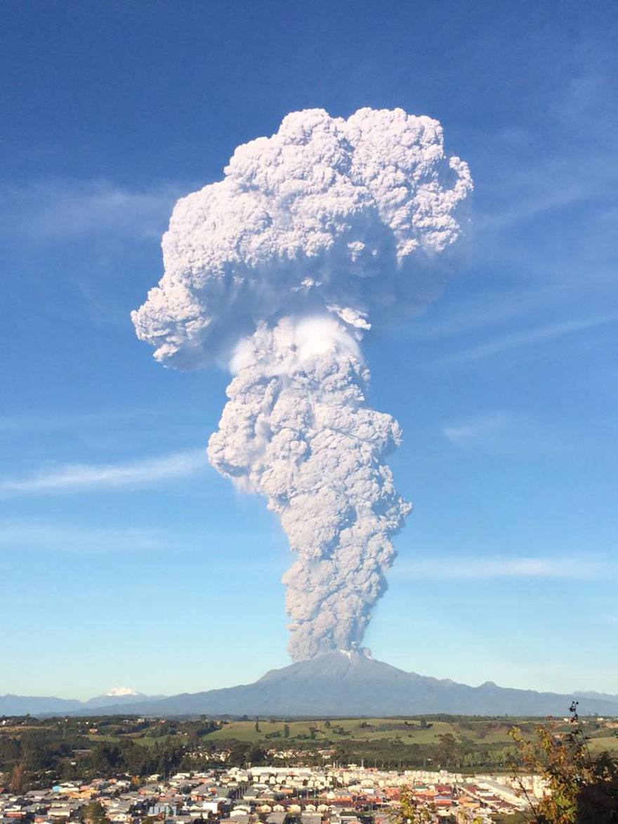 15 lélegzetelállító fotó chilei vulkán kitörésről