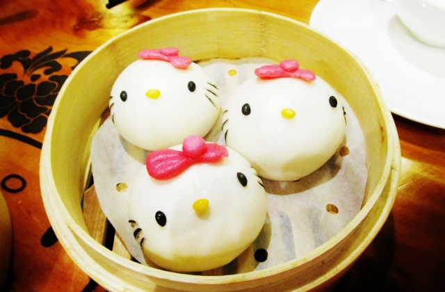 Hello Kitty kínai gombócok