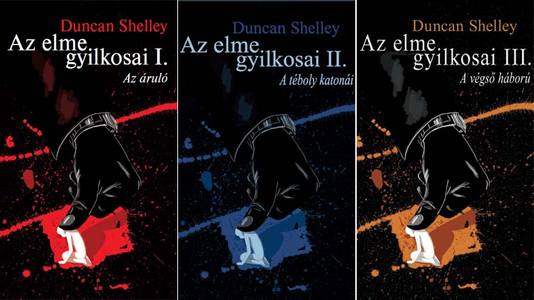 Duncan Shelley: Az elme gyilkosai c. trilógia