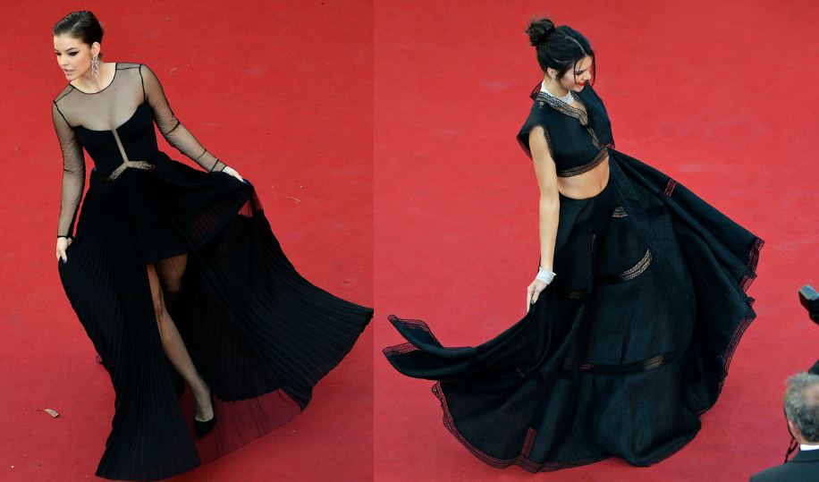 Cannes: Palvin Barbarának öltözött Kendall Jenner