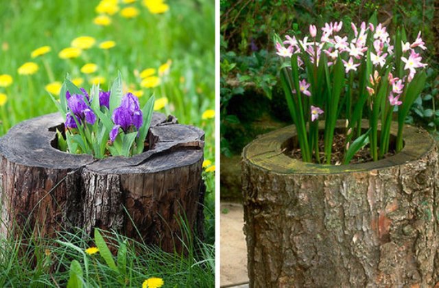 11 különleges virágtartó ötlet a kertbe