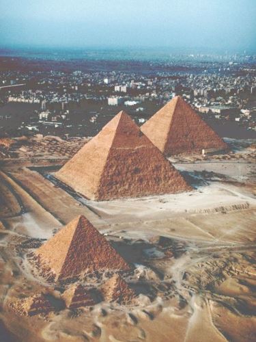Egyiptom piramisai, ahogy még nem láttad azokat