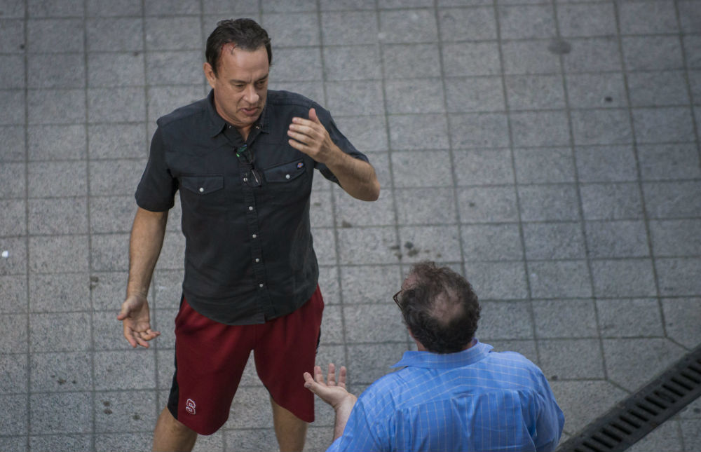 Tom Hanks pizsamában rohangált Budapesten
