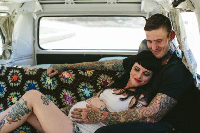 Ők a világ legvagányabb, tetovált szülői - fotók