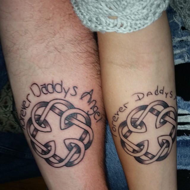 Divatba jött az apa-lánya tetoválás