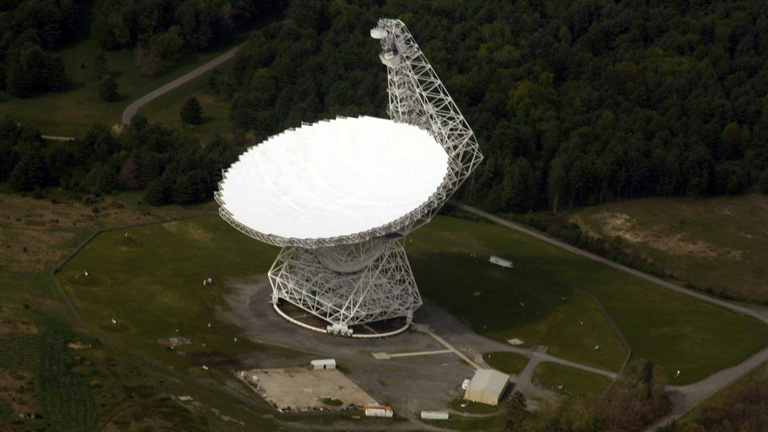 A National Radio Astronomy Observatory gigantikus rádióteleszkópja (Fotó: NASA)