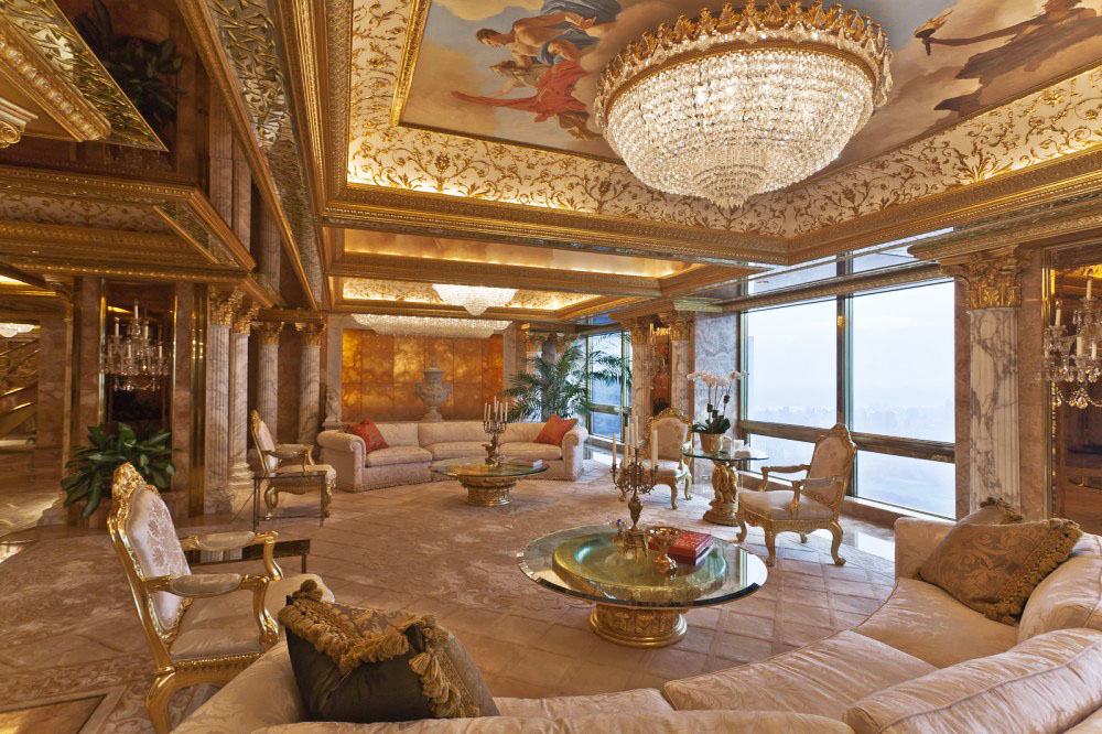 Ebben a rendkívül ízléses manhattani penthouse-ban lakik (Fotó: Tumblr)