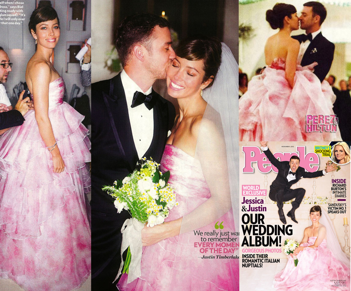 7 híresség, aki pink esküvői ruhában mondta ki az igent