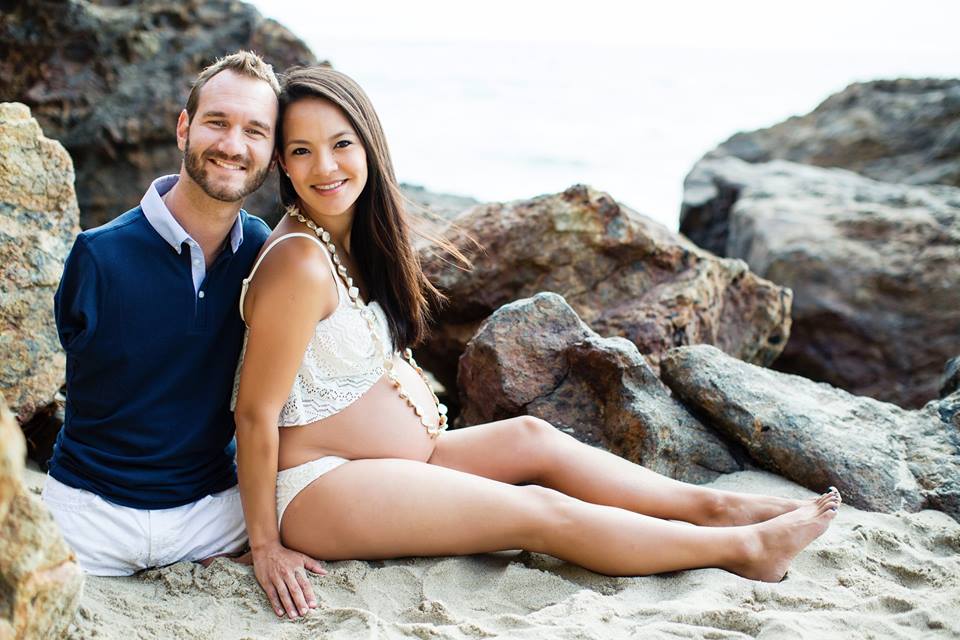 Nick Vujicic újra apa lesz - gyönyörű családi fotók